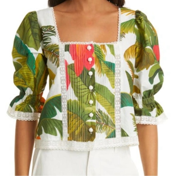 Farm Rio crop top XS - Picture 4 of 4